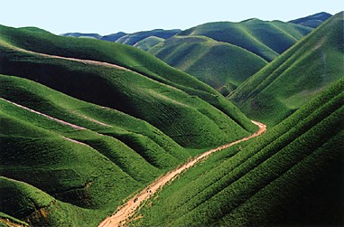 Landschaft im Nordwesten Afghanistans